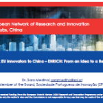 LINK EU INNOVATORS TO CHINA ? ENRICH: FROM AN IDEA TO A REALITY