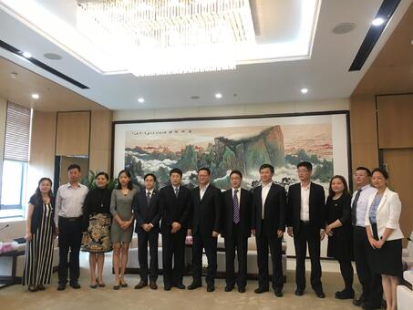 ENRICH News business visit to Xixian New Area